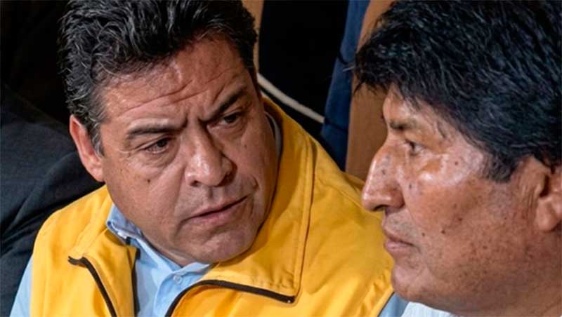 Evo llama a desobedecer la proclamación de Revilla como gobernador